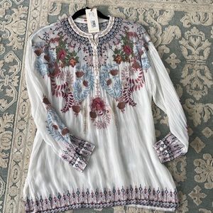 Johnny Was XS Sundae Tunic NWT